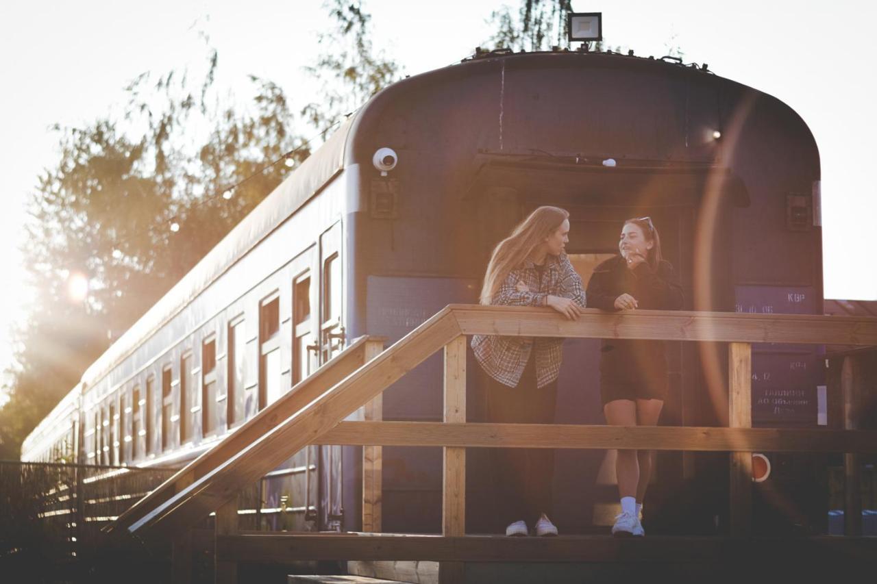 Railrooms Traincar Hostel Tallinn Extérieur photo